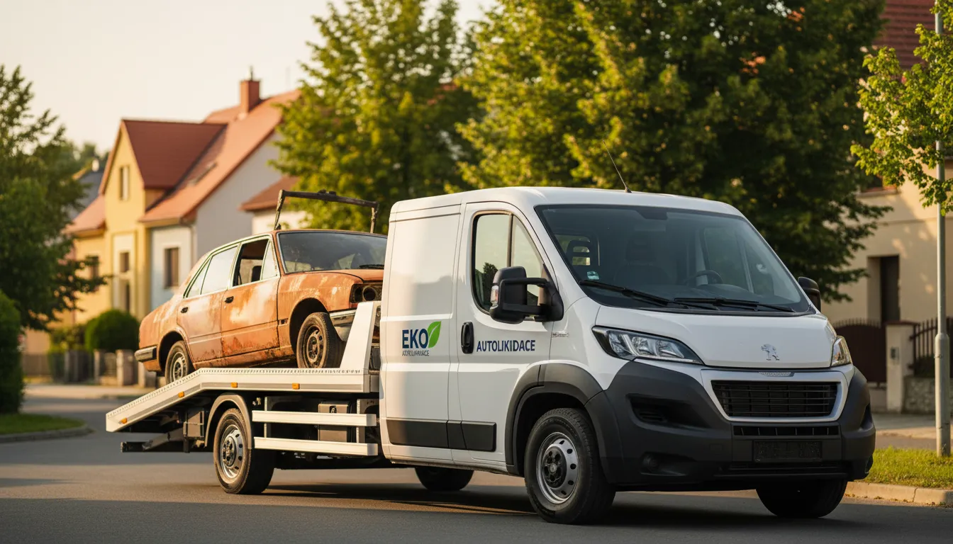 Ekologická likvidace vozidel Zruč nad Sázavou