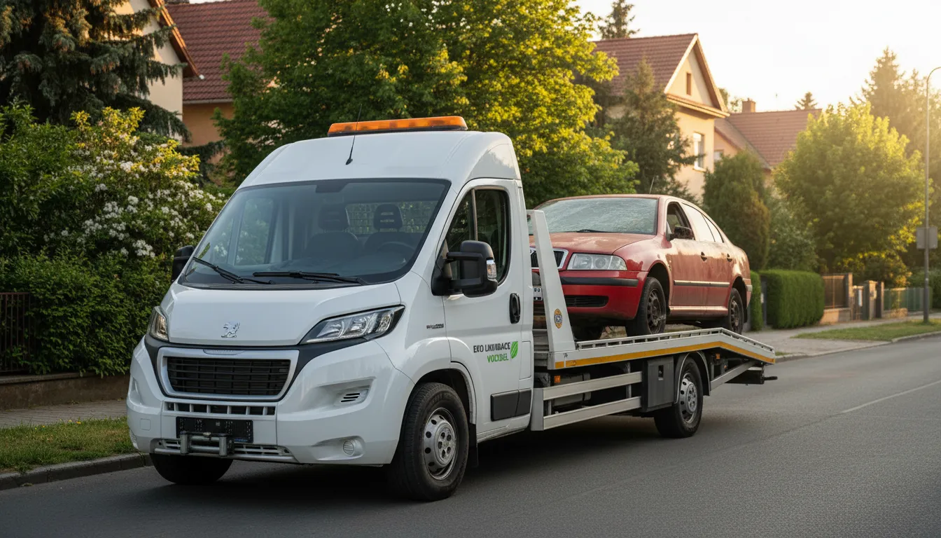 Ekologická likvidace vozidel Praha 3