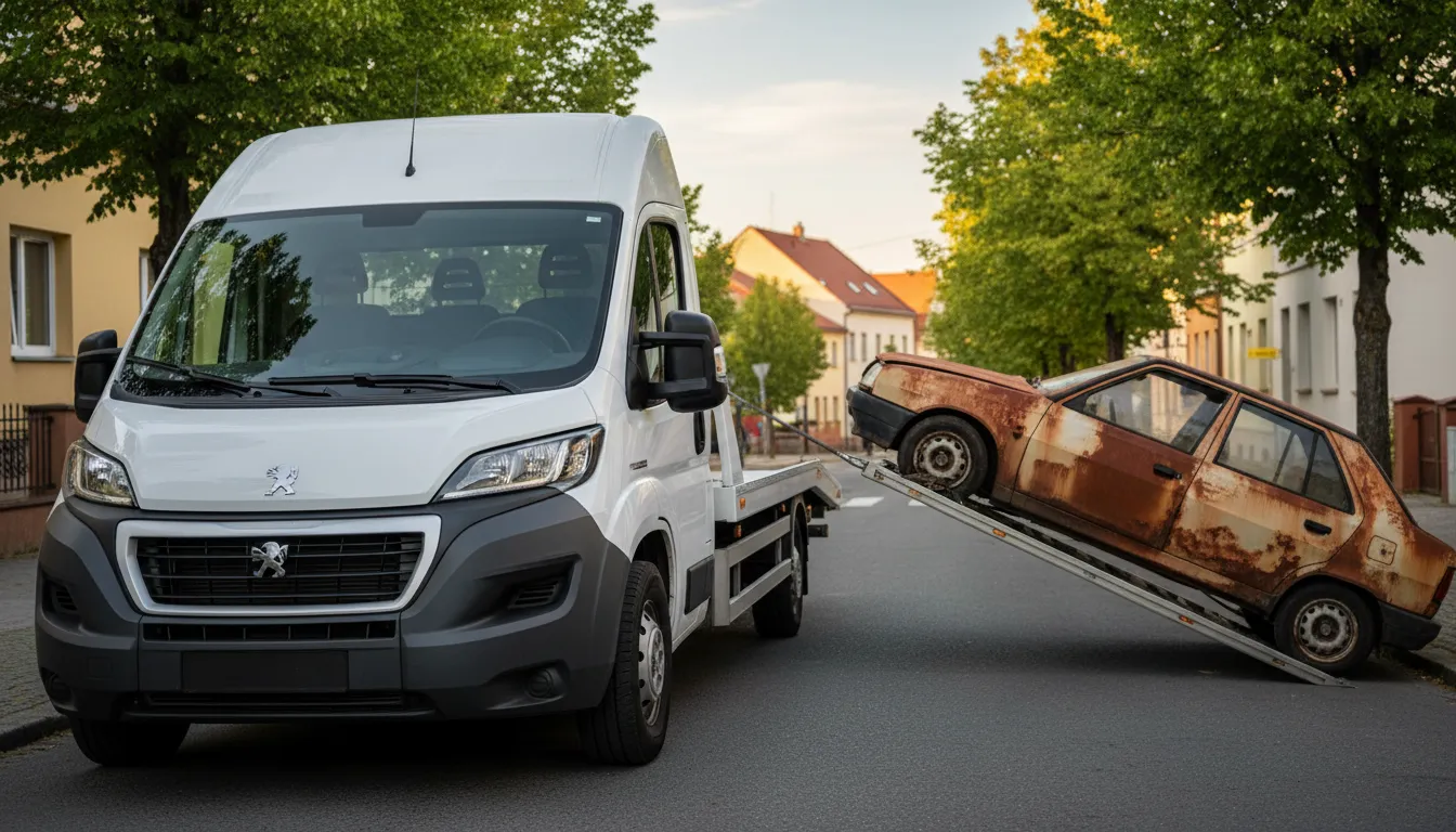 Ekologická likvidace vozidel Praha 8