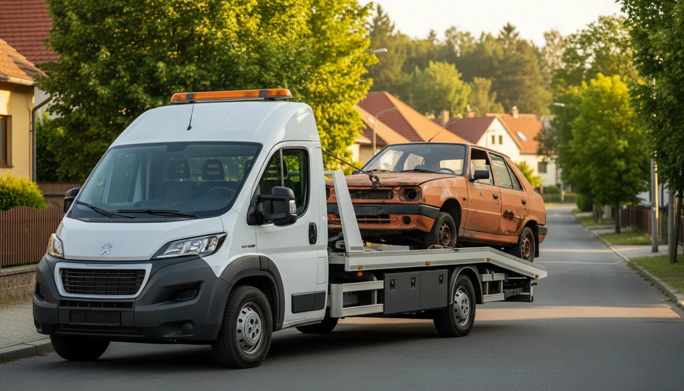 Ekologická likvidace vozidel Praha - Benice