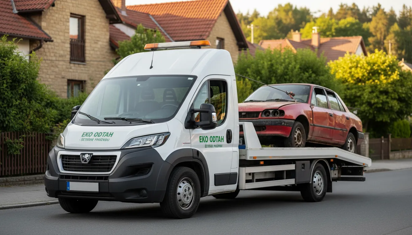 Ekologická likvidace vozidel Praha - Lipence