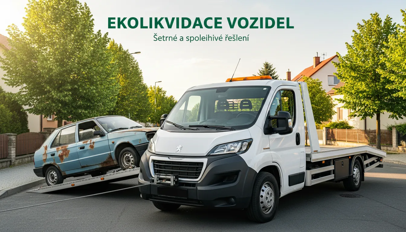 Ekologická likvidace vozidel Praha - Malá Strana