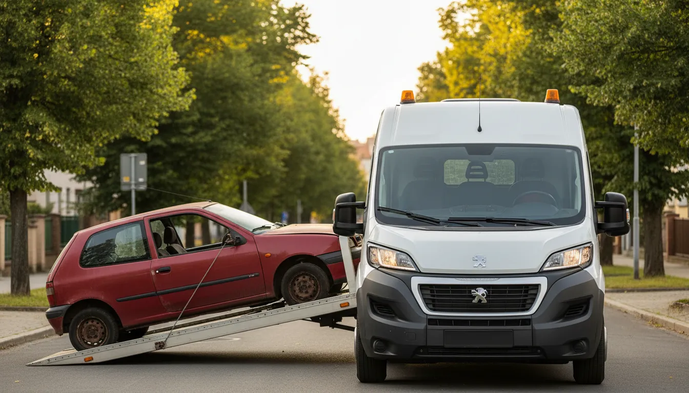 Ekologická likvidace vozidel Jesenice