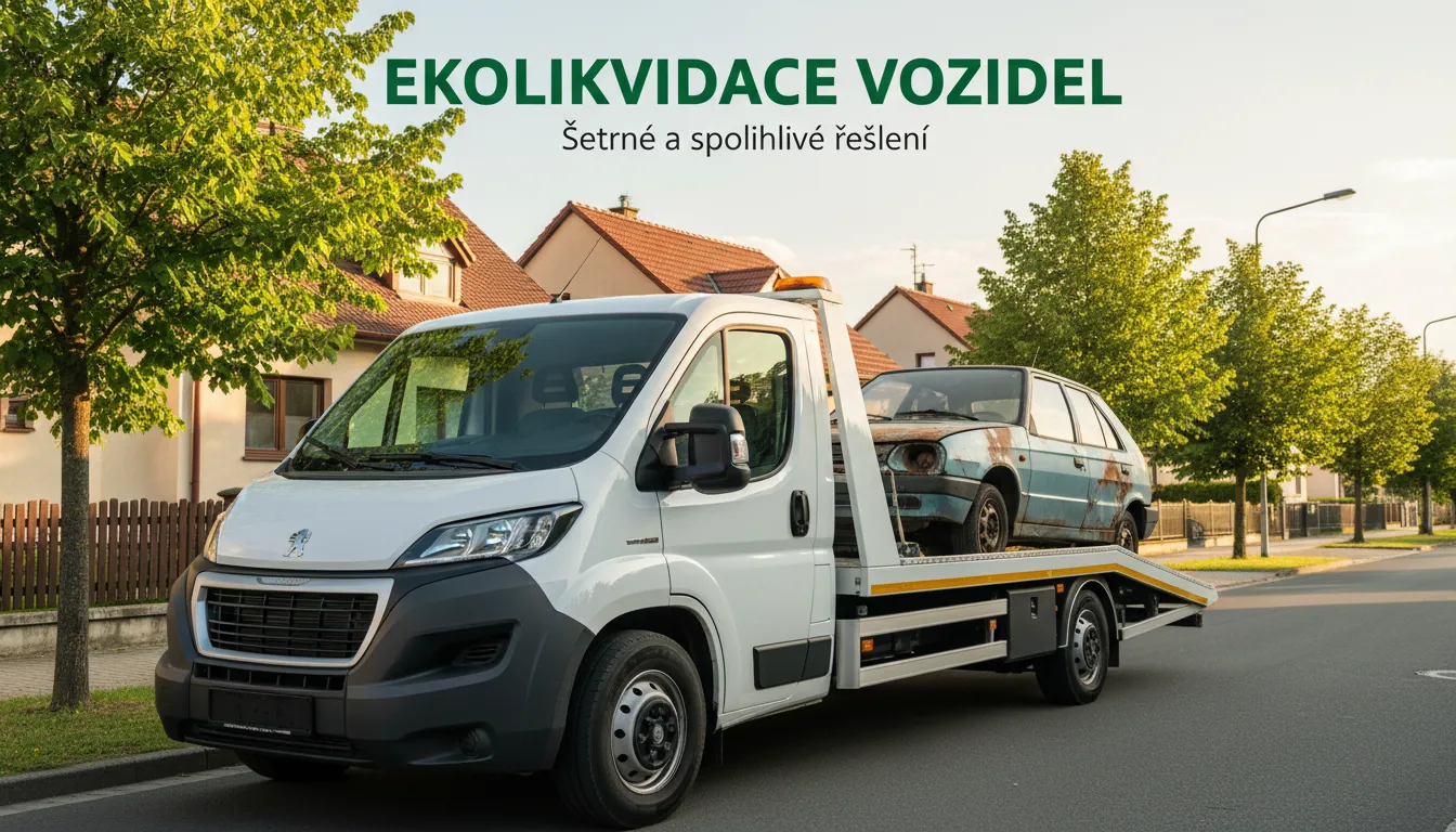 Ekologická likvidace vozidel Příbram