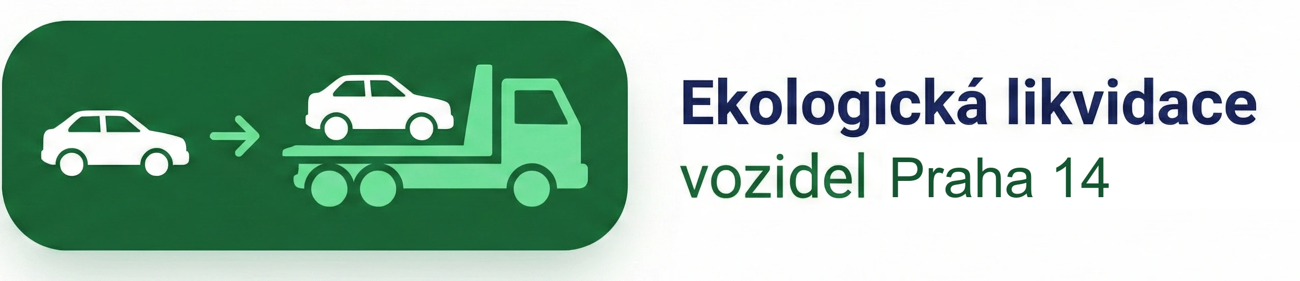 Ekologická likvidace vozidel Praha 14 – infografika