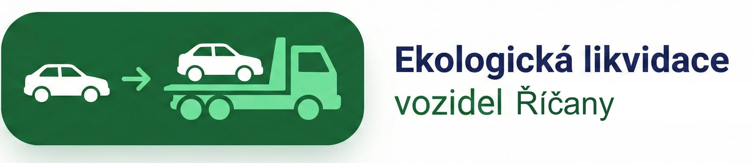 Ekologická likvidace vozidel Říčany – infografika